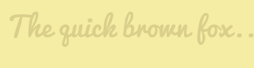 Image with Font Color DBCF8C and Background Color F5EDA4